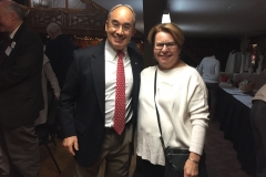 Guest Speaker Hon. Bruce Poliquin with Judy Wallingford